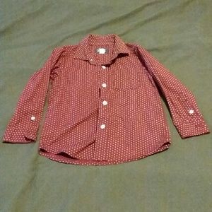 3T long sleeve button down